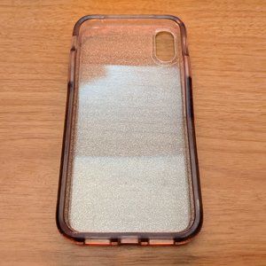 iPhone X/XS Clear Gold Shockproof Cover💥PRICE DROP💥